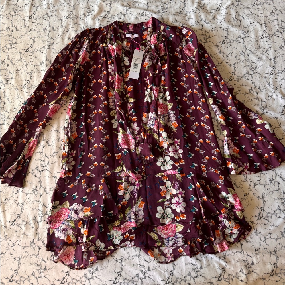 Parker collection silk dress
